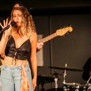 Lily performs